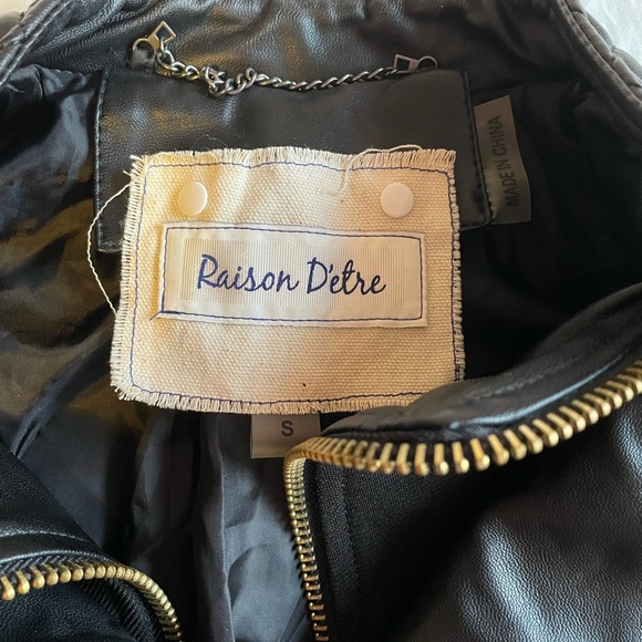 Black leather Nordstrom jacket - Picture 4 of 4